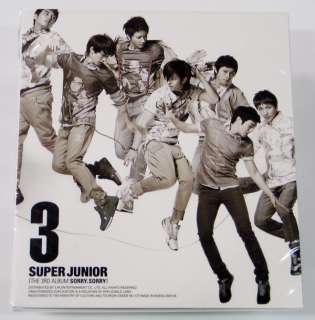 Super Junior  Sorry Sorry (3rd Ver.C)(Free Poster+Gift)  