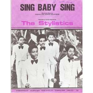  Sheet Music Sing Baby Sing The Stylistics 179 Everything 
