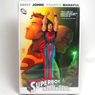 SUPERBOY The Boy Of Steel Geoff Johns HC Book Superman  