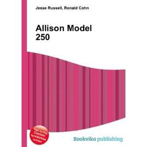  Allison Model 250 Ronald Cohn Jesse Russell Books