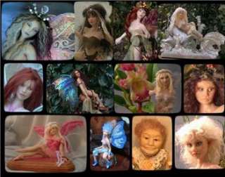 OOAK Fairy Art Doll Brina and Liam Fantasy Faery Fae Artdoll 