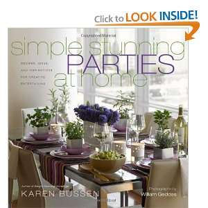   for Creative Entertaining [Hardcover] Karen Bussen Books