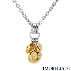 MORELLATO 0.01 CTW Accent Diamond and Crystal Ladies Necklace. Length 