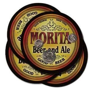  MORITA Family Name Beer & Ale Coasters 