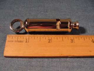 BRITISH MILITARY OFFICER/NCO POLICE ACME WHISTLE ENGLAND