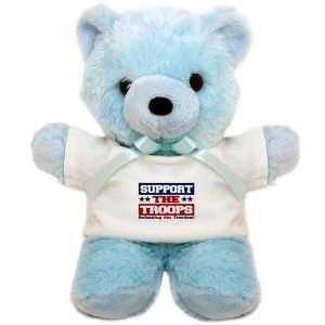  Teddy Bear Blue Support the Troops Defending Our Freedom 