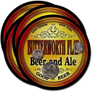  Butterworth Flat , CO Beer & Ale Coasters   4pk 