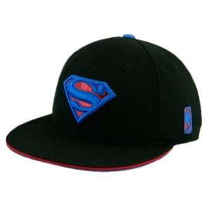  #12 Dwight Howard Superman Logo Black Fitted Hat