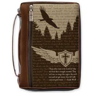  Eagles Flight Bible Cover, Large 