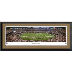   Louisiana Superdome Deluxe Frame Panoramic Picture