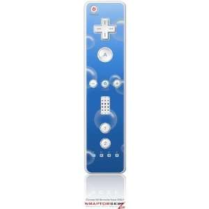  Wii Remote Controller Skin   Bubbles Blue by 