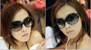 Fashion Korean Style Womens Sunglasses Summer Black  