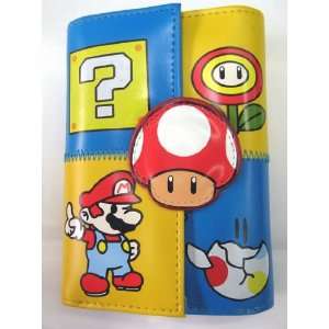  MARIO BROS. Super Mushroom Paper Mario Blue Wallet Toys 