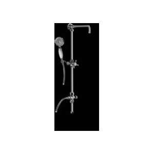  Graff G 8934 C2S SN Exposed Riser W/ Handshower & Cross 