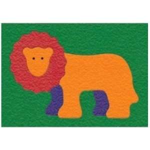  Lauri 1969 Crepe Rubber Puzzle   Lion  Pack of 2 Toys 