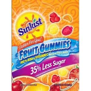 Sunkist Fruit Gummies Peg Pack   12 Pack  Grocery 