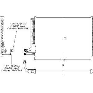  Condenser 1992 90 Cadillac Automotive