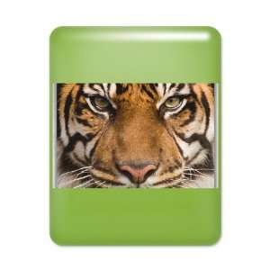  iPad Case Key Lime Sumatran Tiger Face 