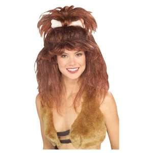  Cavewoman Wig with Bone Toys & Games