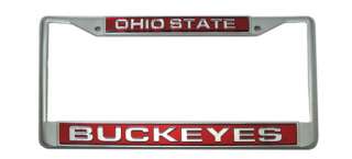 Ohio State Buckeyes Chrome Laser License Plate Frame 094746404161 