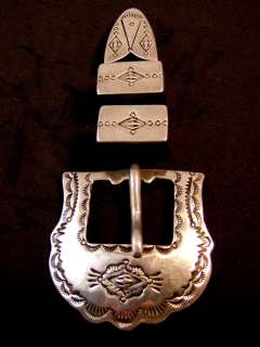   New Old Stock Sterling Silver Ranger Cowboy Belt Buckle   3a  