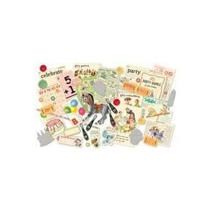 October Afternoon Cakewalk Miscellany Embellishment Assortment  2 Pack