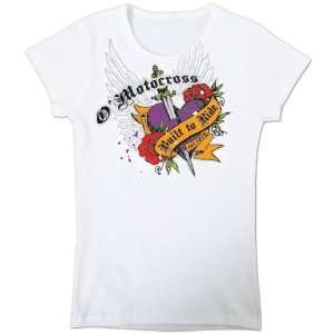 Oneal Girls Built To Ride T shirt (SizeM) Sports 