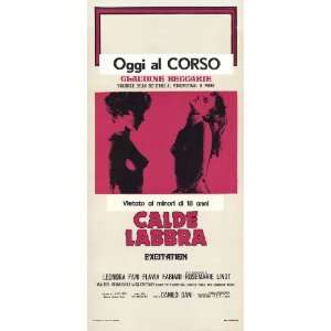  Calde Labbra Poster Movie Italian 13x28