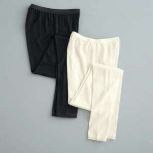  Calida Balance Silk/Wool Legging ( Extra Small, White 