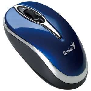  Genius Traveler 900 USB Blue Wireless Mouse 1600DPI 