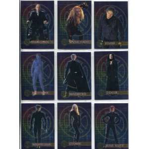  X Men The Movie Trading Cards Complete 10 Card Double 