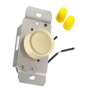Leviton 6602 I Trimatron Deluxe Rotary Dimmer Ivory  