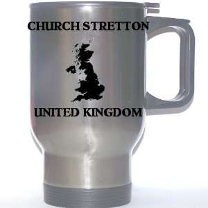  UK, England   CHURCH STRETTON Stainless Steel Mug 