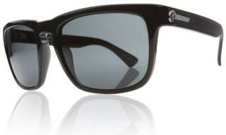 New ELECTRIC KNOXVILLE POLARIZED Sunglasses Black Wayfarer Grey Glass 