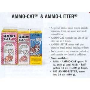  Ammo Cat Litter Additive Keeps Litter Fresh Longer   24 Oz 