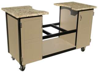 Chefs Supreme Barbecue Cart with Primo Oval XL Grill & Free 