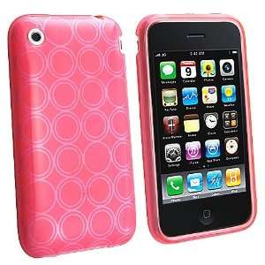  EMPIRE Pink Poly Skin Case Cover for AT&T Apple iPhone 3G 