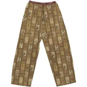  Smooth Vintage Lounge Pants Brown Extra Large XL 2904 102 