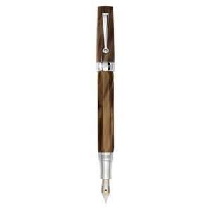  Montegrappa Micra Caramello Fountain Pen (Brown Fine 
