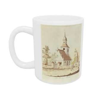 Church in Pankow, Berlin (coloured etching)    Mug   Standard Size 
