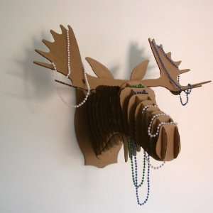  Fred The Moose Recycled Cardboard Sculpture Brown Giant 