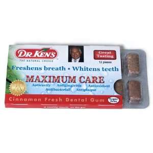    Dr. Kens Dental Gum   Cinnamon Gum
