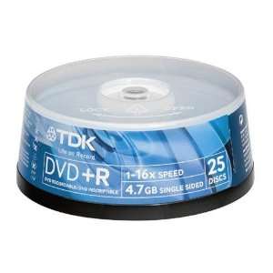  TDK 16X DVD+R Media 50 Pack in Cake Box