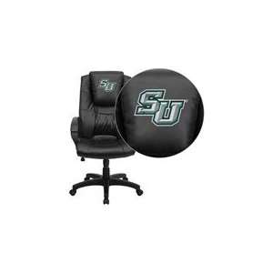  Stetson University Hatters Black Leather Executive Office 