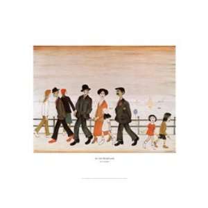   Promenade   Poster by Lawrence Stephen Lowry (24 x 17)