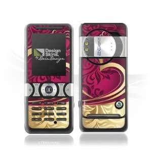  for Sony Ericsson K550i   Heart of Gold Design Folie Electronics
