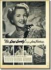 JOAN FONTAINE 1955 kane MOVIE STAR candy gum card  