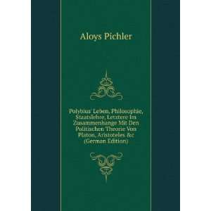   , Aristoteles &c (German Edition) Aloys Pichler  Books