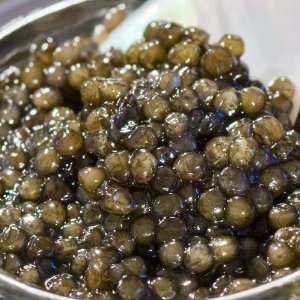 Caspian Sea Osetra Caviar   Malossol   16 oz  Grocery 