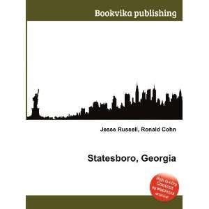  Statesboro, Georgia Ronald Cohn Jesse Russell Books